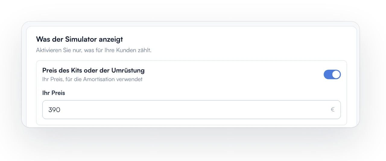 Anpassbar an Ihr Erscheinungsbild