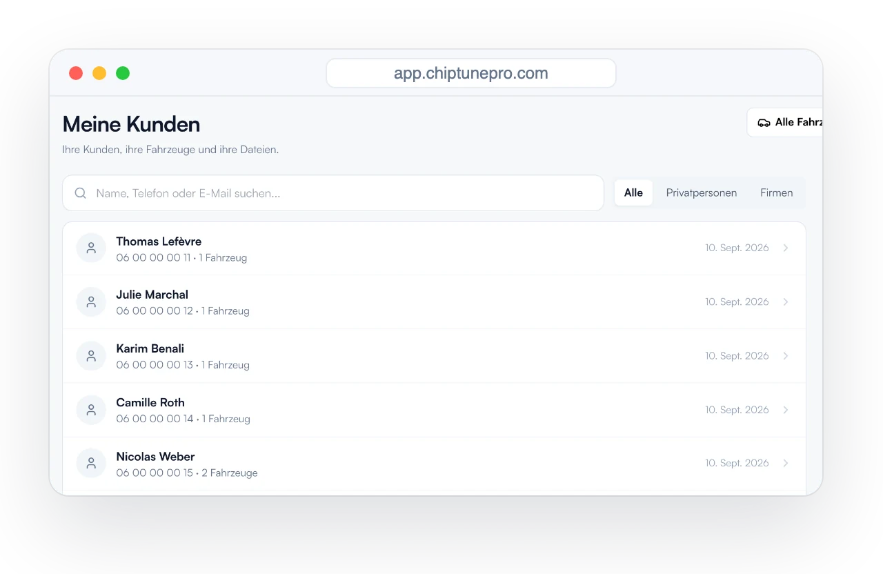 Der Lead wird automatisch in Ihrem CRM erstellt