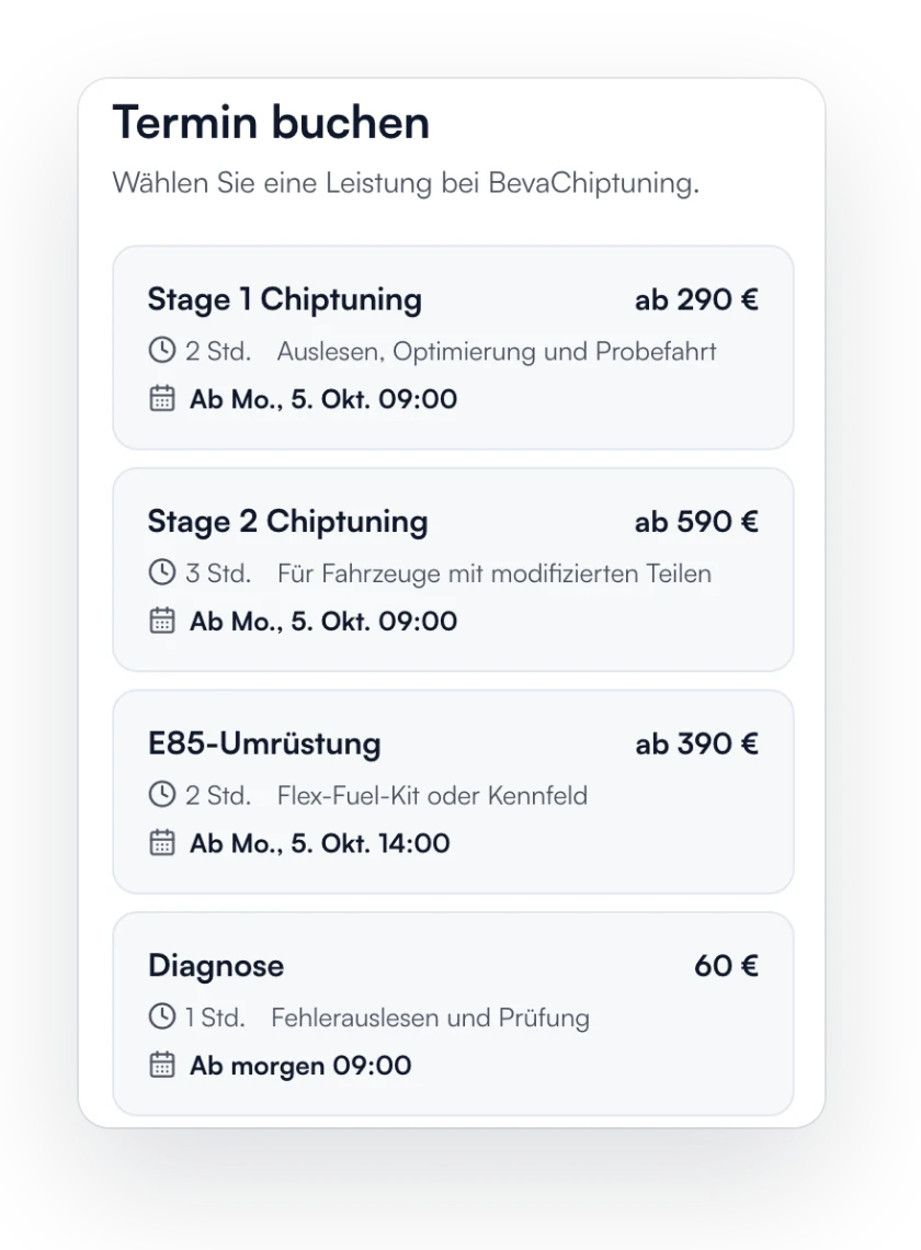 Er füllt das Formular mit seinen Daten und seinem Fahrzeug aus