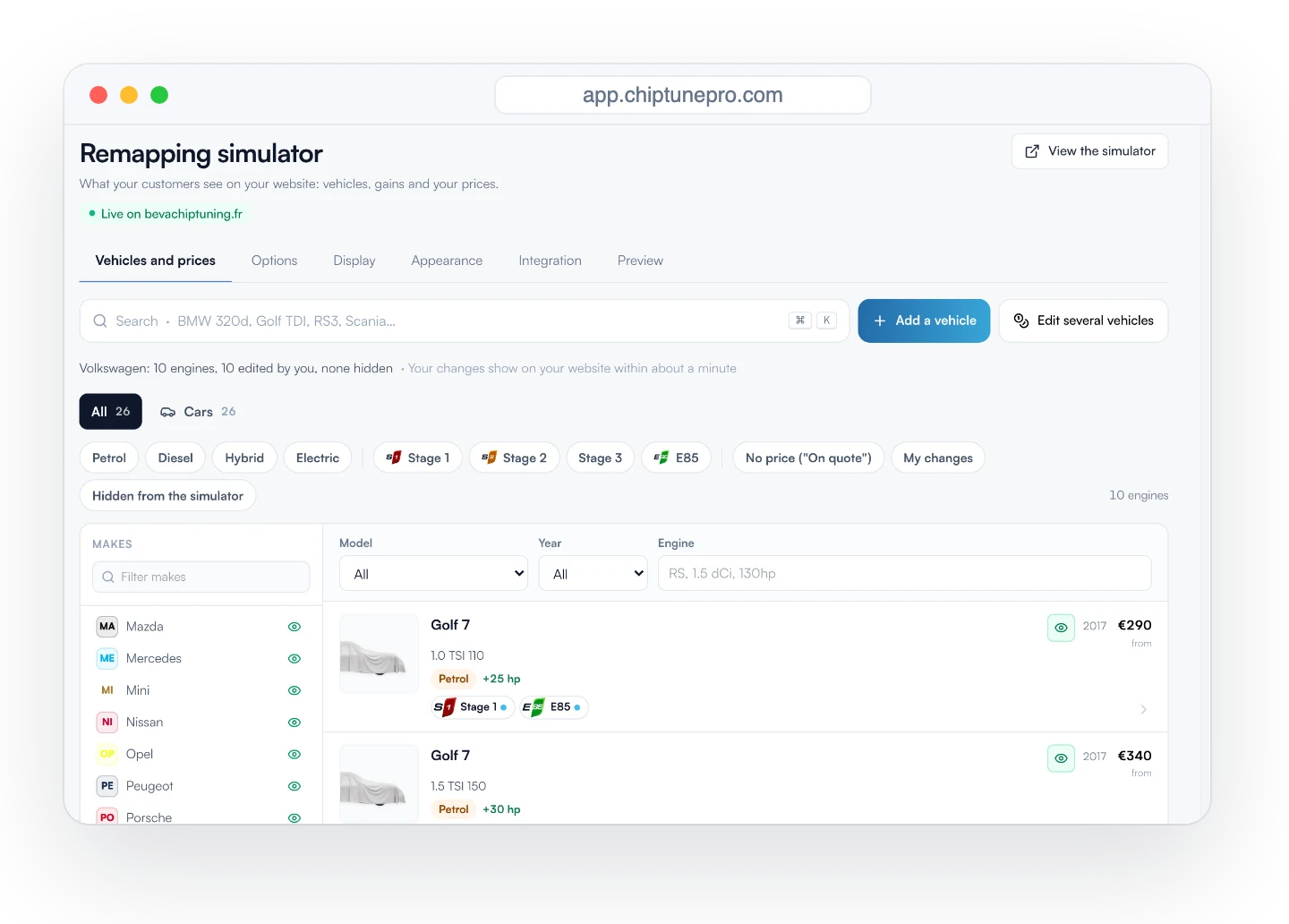 Database & API