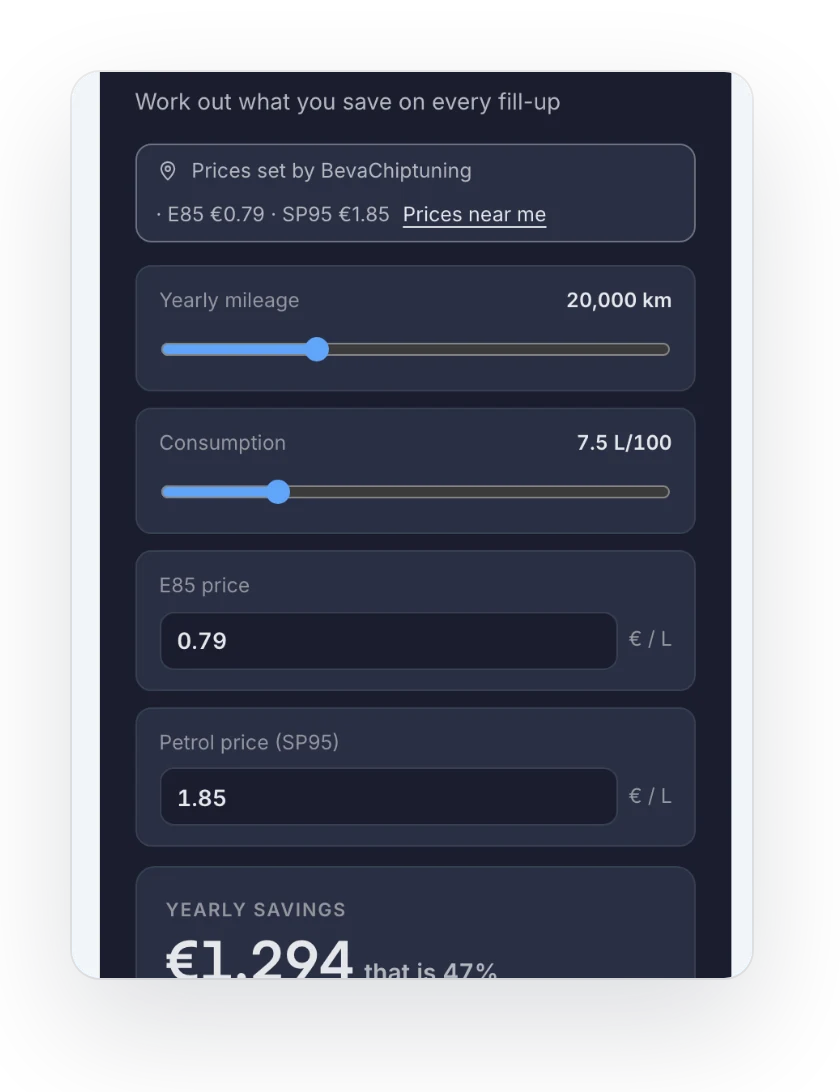 Ethanol Simulator