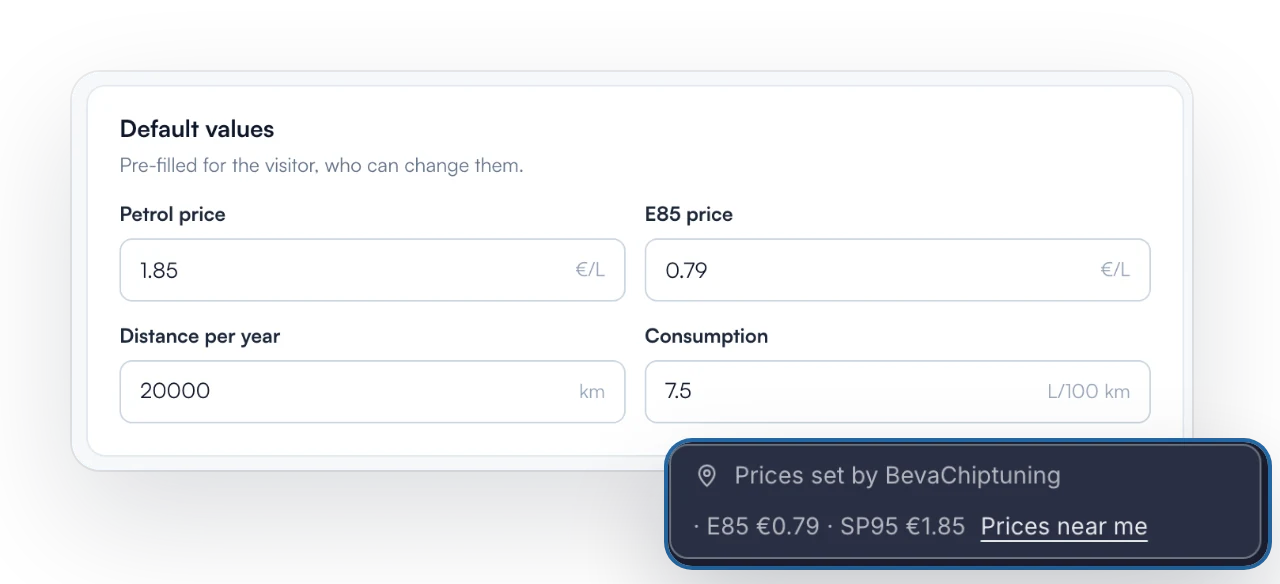Real prices, not averages