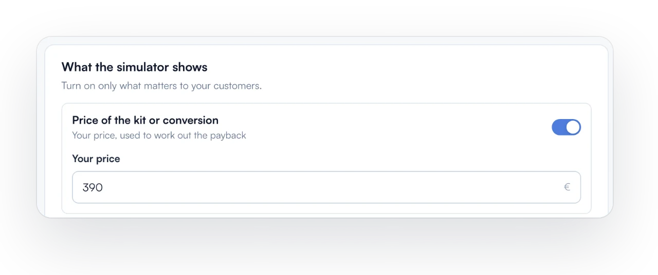Customizable to your brand