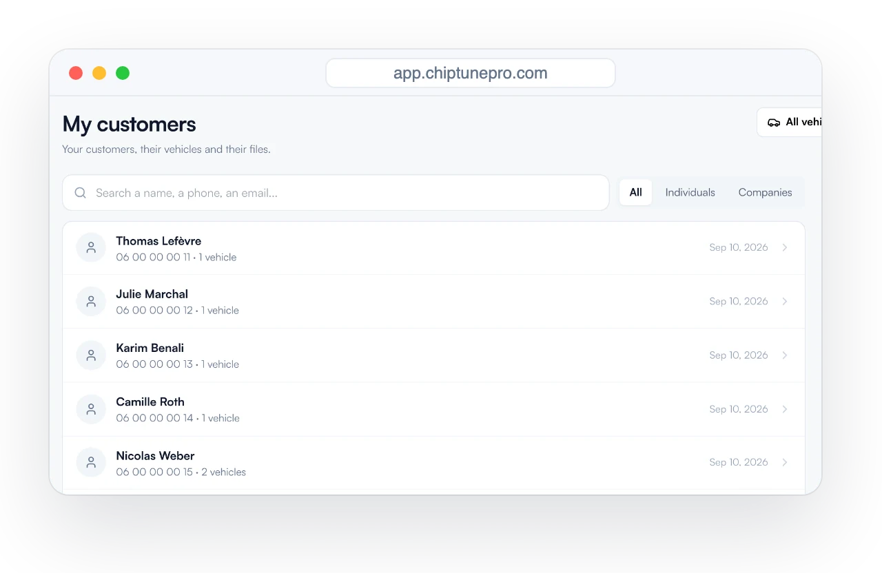 The lead is automatically created in your CRM